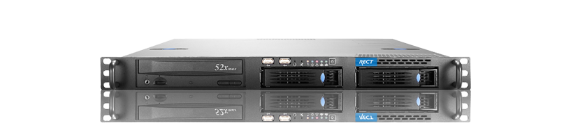 1U Intel - Rack Server - RECT™ RS-8580B2 - 1U Intel Xeon Nehalem Rack Server 1U Intel - Rack Server - RECT™ RS-8580B2 - 1U Intel Xeon Nehalem Rack Server