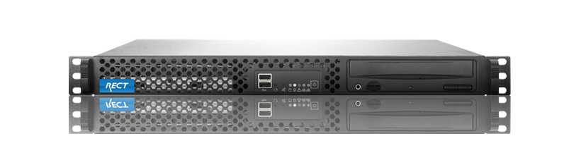 1U Intel - Rack-Server - RECT RS-8557B - 1U Intel Single-CPU Rack Server