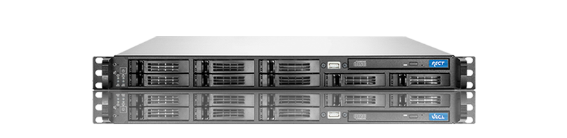 1U AMD - Rack Server - RECT� RS-8532R8 - 24 cores, 8 HDD: 1U AMD Dual-CPU Rack Server