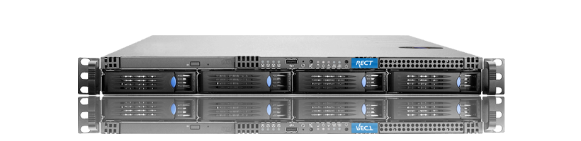 1U Intel - Rack Server - RECT™ RS-8580B4 - 1U Intel Xeon Nehalem Rack Server 1U Intel - Rack Server - RECT™ RS-8580B4 - 1U Intel Xeon Nehalem Rack Server