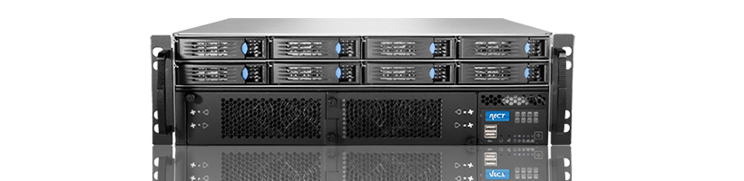 3U AMD - Rack Server - RECT� RS-8730B8 SHORTY - 3U AMD Single-CPU Rack Server