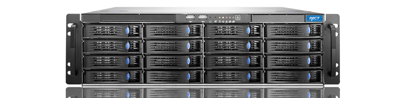 NAS - Storage - RECT ST-37XXB16-N - Storage rack server up to 32 terabyte NAS - Storage - RECT ST-37XXB16-N - Storage rack server up to 32 terabyte