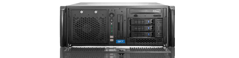 4U Intel - Rack-Server - RECT RS-8857B5 - Short 4U Single-CPU Rack Server