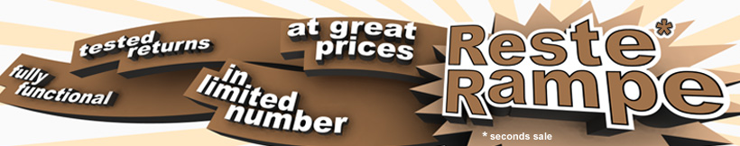Seconds Sale
