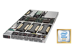 GPU Server - RECT™ RS-8588G4 - 1HE Dual Xeon Scalable-R Rack Server für bis zu 4 Grafikkarten