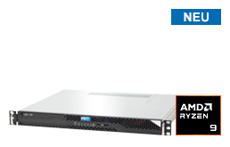 Server - Rack Server - 1HE - RECT™ RS-8528C SHORTY - Kurzer 1HE Rack Server mit AMD Ryzen™ 7000 Prozessoren