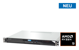 Server - Rack Server - 1HE - RECT™ RS-8528C SHORTY - Kurzer 1HE Rack Server mit neuesten AMD Ryzen™ 7000 Prozessoren