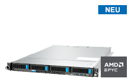 Server - Rack Server - 1HE - RECT™ RS-8539N4 - 1HE Rack Server mit brandneuen AMD EPYC 9004 CPUs bis 128 Kerne