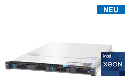 Server - Rack Server - 1HE - RECT™ RS-8573R4 - 1HE Rack Server mit brandneuen Intel Xeon E-2400 Prozessoren