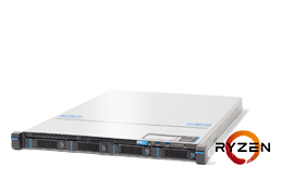 Server - Rack Server - 1U - RECT™ RS-8525R4 - 1U Rack Server with AMD Ryzen™ 5000 Processors