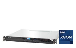 Server - Rack Server - 1U - RECT™ RS-8572C SHORTY - Short 1U Rack Server with Intel Xeon E-2300 Processors