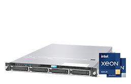 Server - Rack Server - 1U - RECT™ RS-8589N4 - Xeon Scalable of the 3rd gen. in 1U Rack Server with up to 4 NVMe SSDs