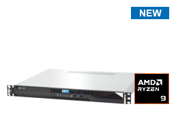 Server - Rack Server - 1U - RECT™ RS-8528C SHORTY - Short 1U Rack Server with all-new AMD Ryzen™ 7000 CPUs