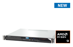 Server - Rack Server - 1U - RECT™ RS-8528C SHORTY - Short 1U Rack Server with AMD Ryzen™ 7000 Processors