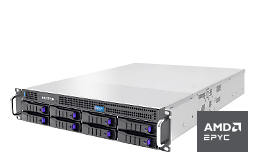 Server - Rack Server - 2HE - RECT™ RS-8639N8 - 2HE Rack Server mit den neuesten AMD EPYC 9005 CPUs bis 160 Kerne