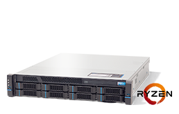 Server - Rack Server - 2U - RECT™ RS-8625R8 - 2U Rack Server with AMD Ryzen 5000 Processors
