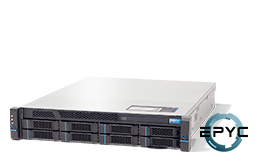 Server - Rack Server - 2U - RECT™ RS-8637R8 - 2U Rack Server with AMD EPYC Milan up to 64 Cores