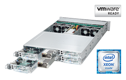 Server - Rack Server - Twin / Multinode - RECT™ RS-8685VR24-TwinPro² - 2HE Rack Server mit 4x Dual Intel Xeon E5-v4