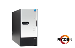 Silent-Server - RECT™ TS-5425R4 - Tower-Server with AMD Ryzen™ 5000 CPUs