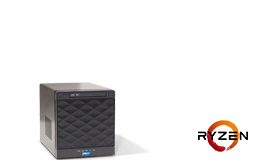 Silent-Server - RECT™ TS-3125C4-T - Kompakter Mini-Tower-Server mit AMD Ryzen 5000 CPUs