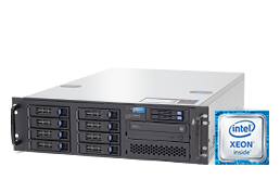 Silent-Server - RECT™ RS-8769R8 - 3HE Rack Server mit Intel Xeon E-2200