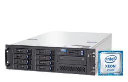 Silent-Server - RECT™ RS-8769R8 - 3U Rack Server with Intel Xeon E-2200