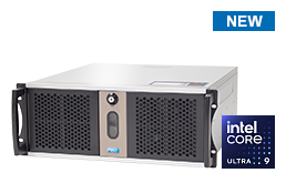 Silent-Server - RECT™ RS-8874C3-T - Short 4U Rack Server with all-new Intel Core™ Ultra Processors