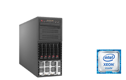 Server - Tower Server - High-End - RECT™ TS-6486R10 - High-End Tower Server mit 4x Intel Xeon E7 CPUs Broadwell-EX