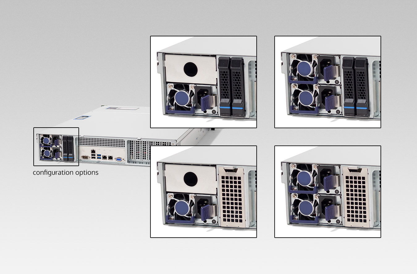Virtualization VMware RECT™ RS8685VS16 2U Rack Server with Intel
