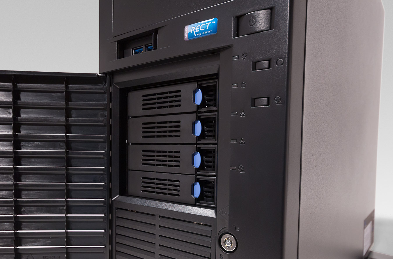 Server - Tower Server - Entry - RECT™ TS-3270C4-T - Tower Server with