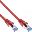 0.5m patch cable Cat.6A (red)