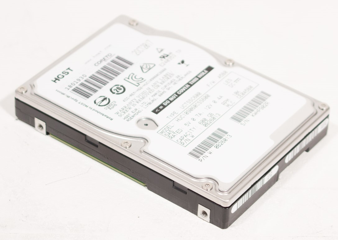 600 GB HGST UltraStar C10K900 Enterprise SAS