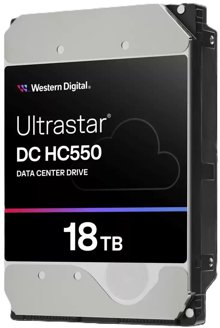 18 TB Western Digital Ultrastar DC HC550