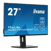 27" iiyama Prolite LED monitor XUB2797UHSNP-B1 (black) 27" iiyama Prolite LED monitor XUB2797UHSNP-B1 (black)